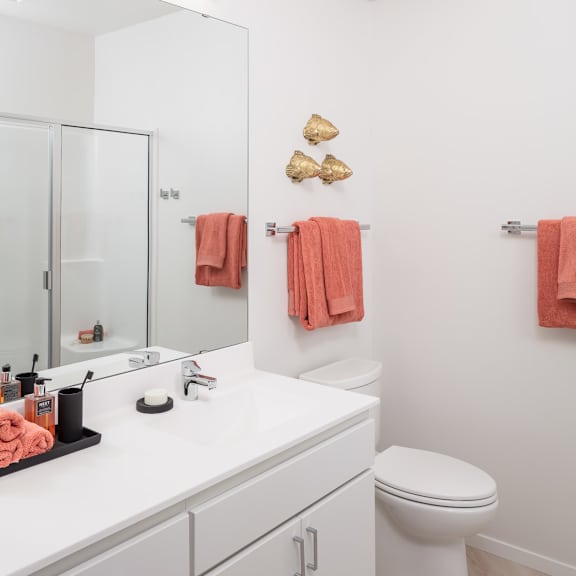 bathrooms feature upgraded fixtures and finishes