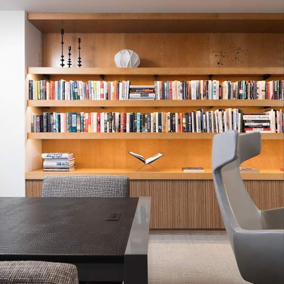library and coworking space