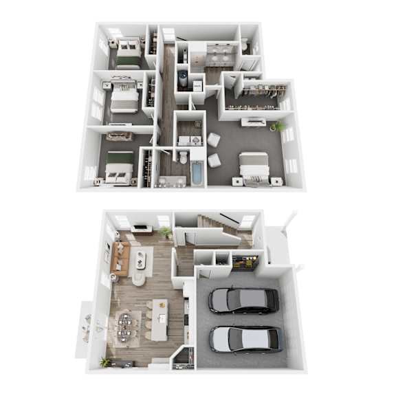 Thumbnail 1 of 3 D12 Floor Plan at Mural Brownsburg, Brownsburg