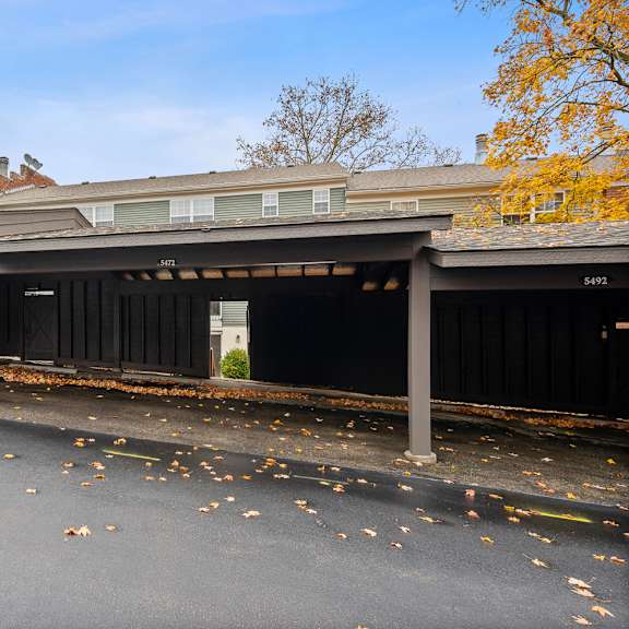 Thumbnail 13 of 13 the garage of a house with a parking lot at Indian Creek Apartments*, Ohio, 45236
