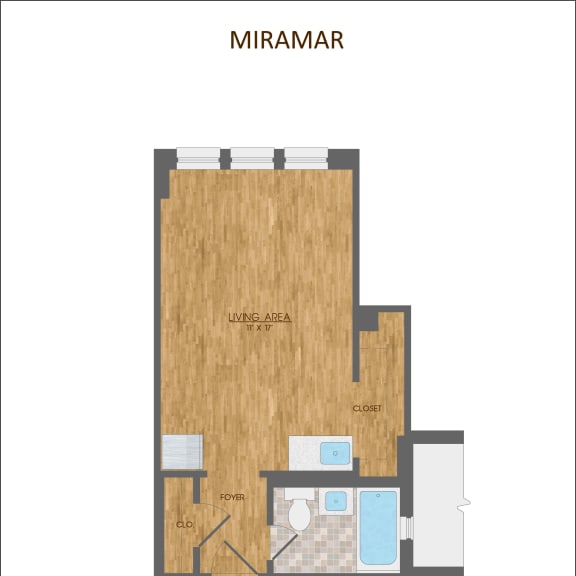 Thumbnail 11 of 11 RB2 Floor Plan at Miramar, Washington, 20005