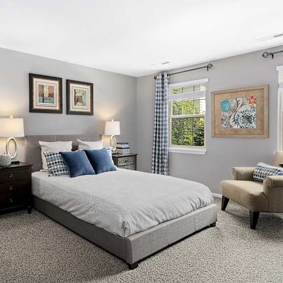 bedroom  at versailles apartments, towson, maryland