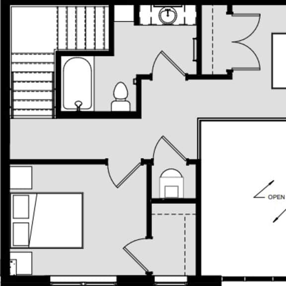 Thumbnail 4 of 4 2 bed 2 bath I at Harbor Side at Conwood Flats Apartments, Memphis