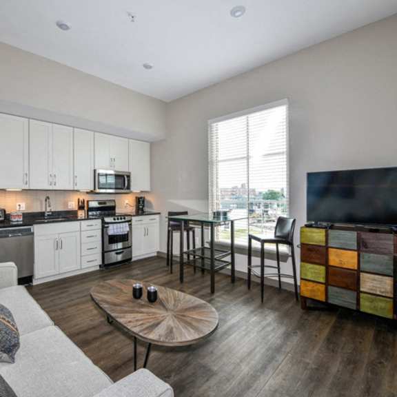 open concept floor plans at the tennessee brewery, tennessee