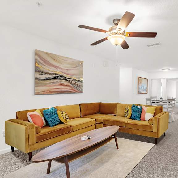 spacious living rooms