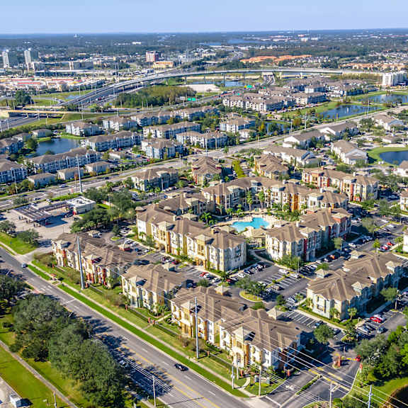 aerial view