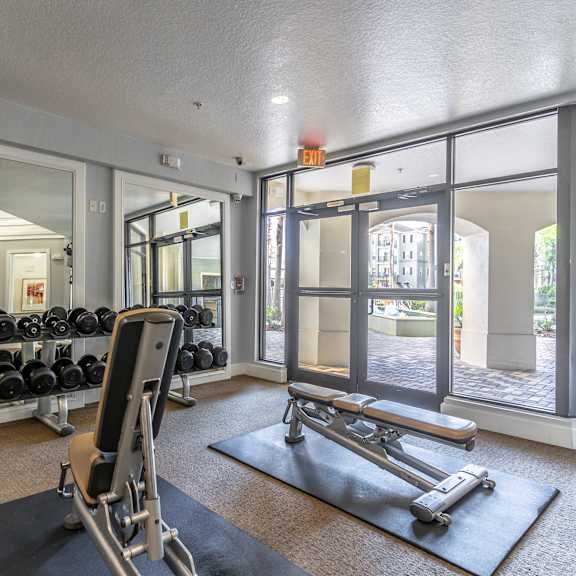 fitness center