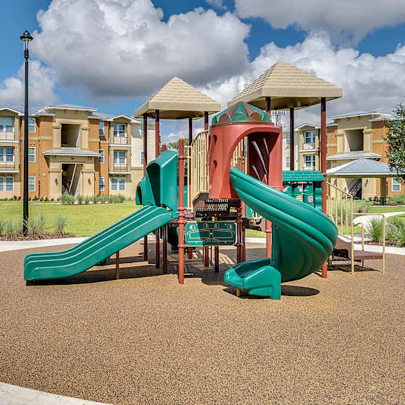playground with slides