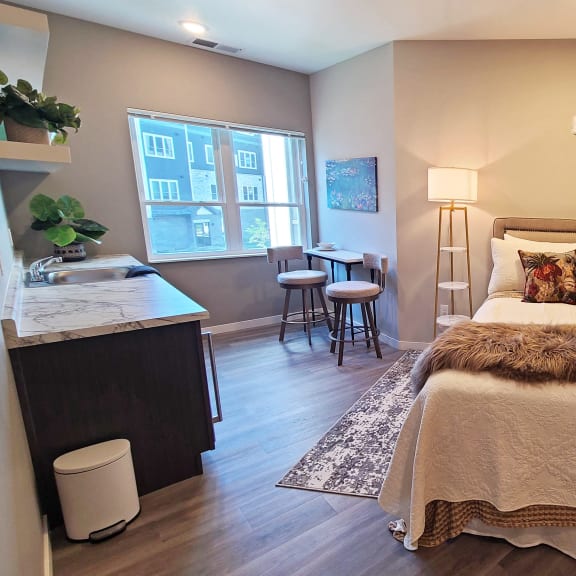 rentable guest room