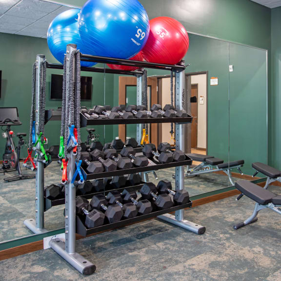 fitness center