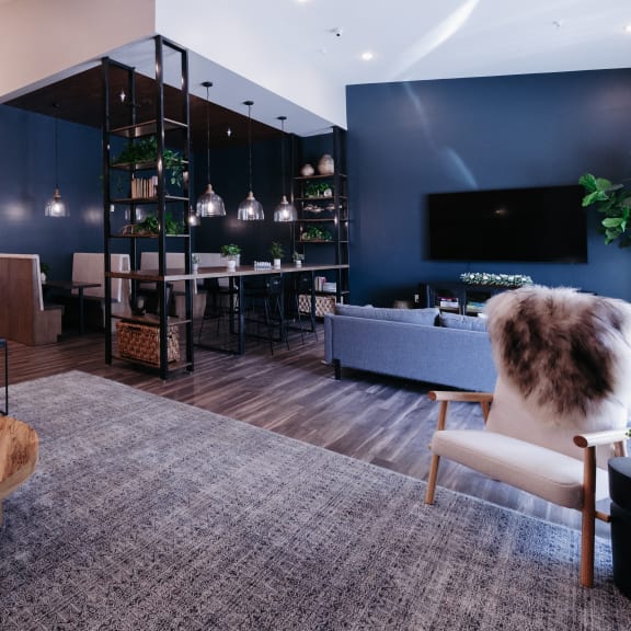 a living room with couches and a coffee table