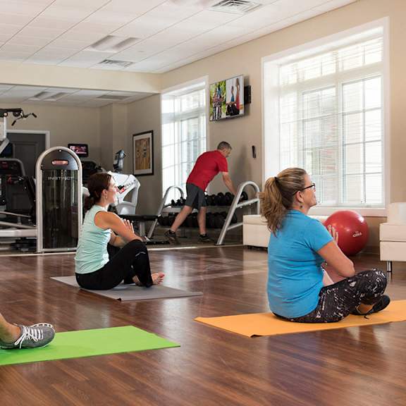 fitness room