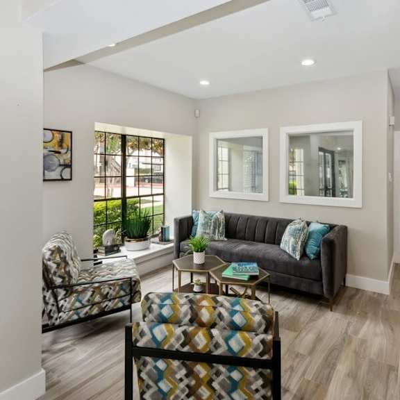 leasing office waiting areea