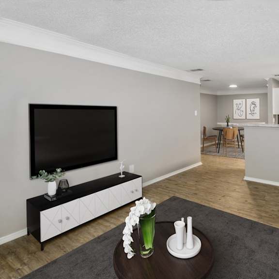 model living room