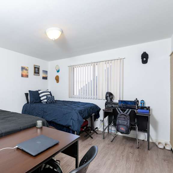 furnished bedroom