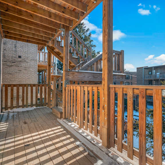 private balconies