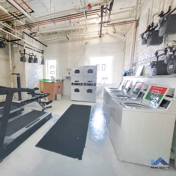 onsite laundry and fitness