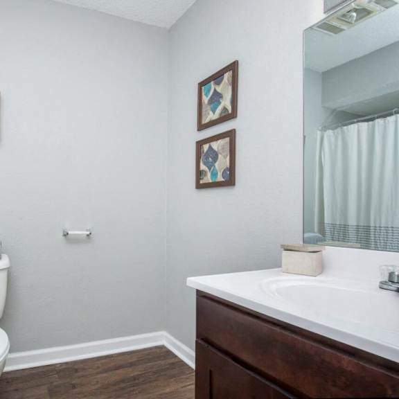 a bathroom with a toilet and a sink and a shower