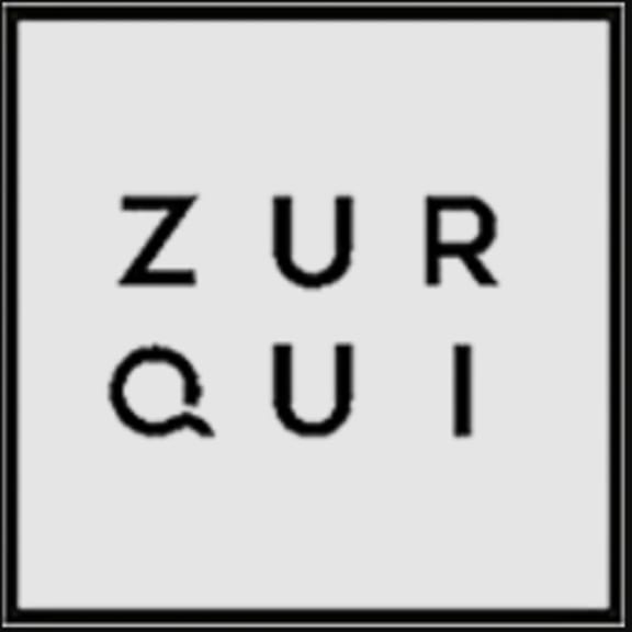 a black and white image with the words zurqui.