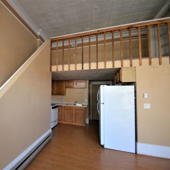 apartment 201 | 1 br | living area | loft | three sixty real estate