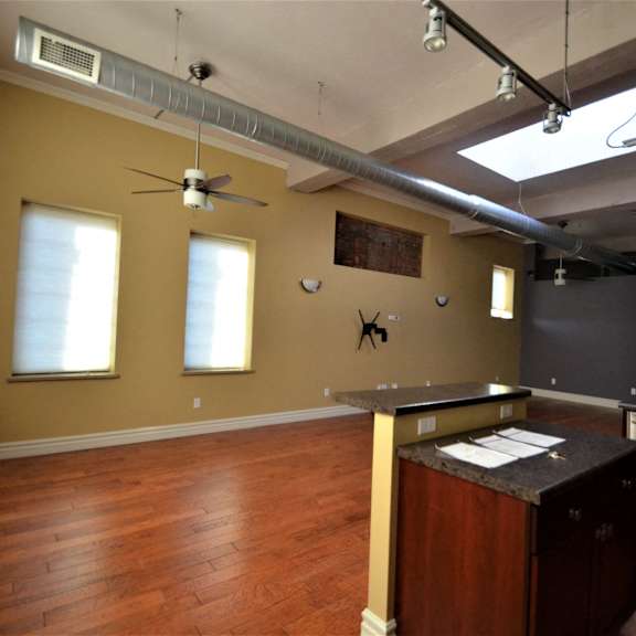 apartment 301 | 1 br | living area | dining area | kitchen | three sixty real estate