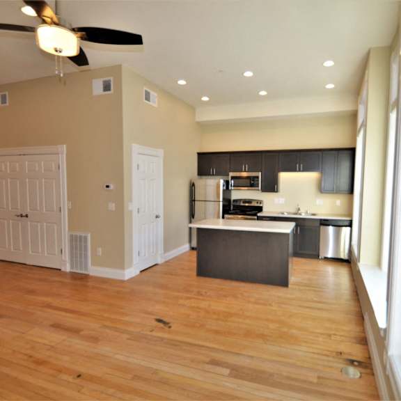 apartment 201 | 1 br | kitchen | dining area | three sixty real estate