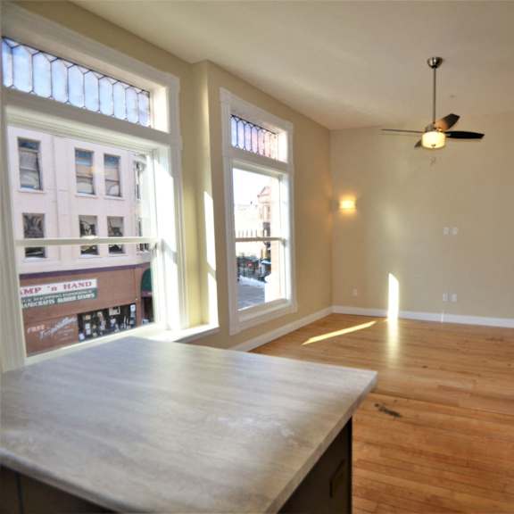apartment 201 | 1 br | dining area | living area | three sixty real estate