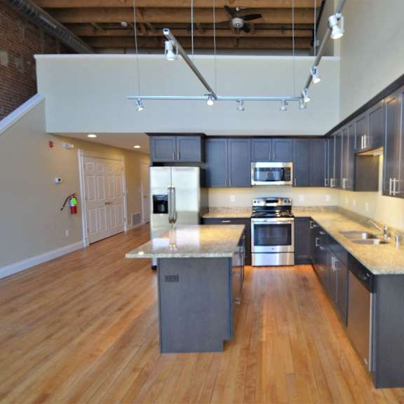 apartment 301 | 1 br | kitchen | loft | three sixty real estate