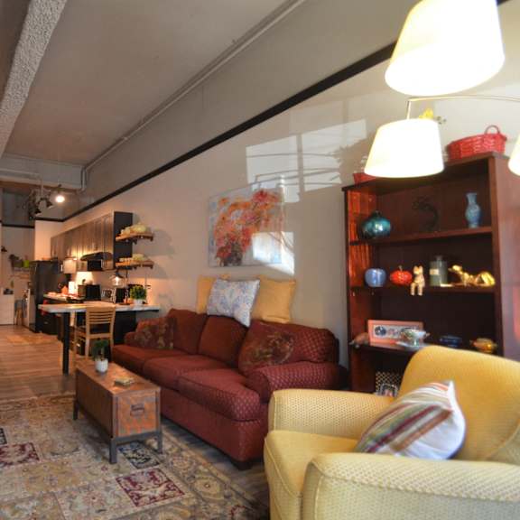 hub | 1 & 2 br | living area | three sixty real estate