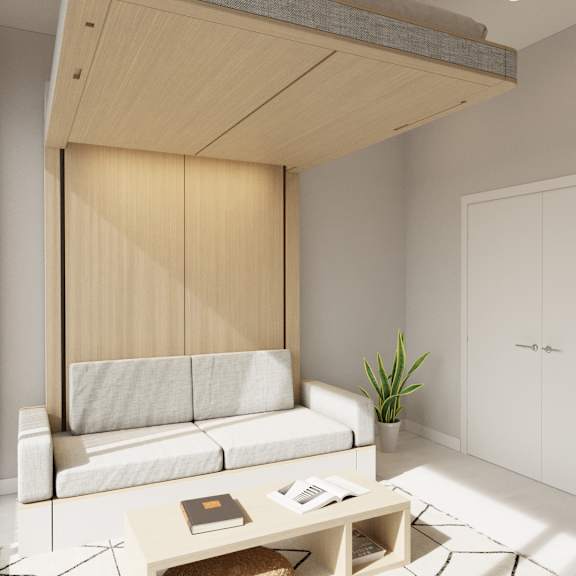 example of a ori cloud bed sofa