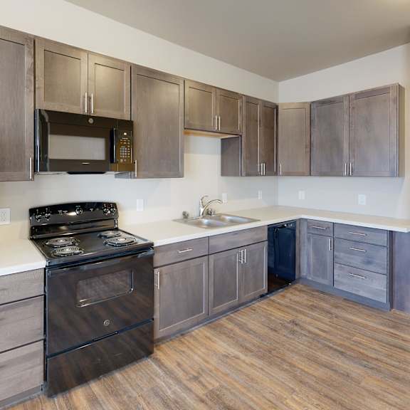 studio apartment |  at 5th ward | kitchen
