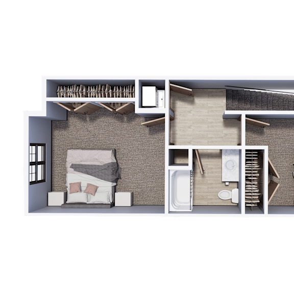 Thumbnail 2 of 2 3 Bedroom Townhome 2 Floors | Archway Residences