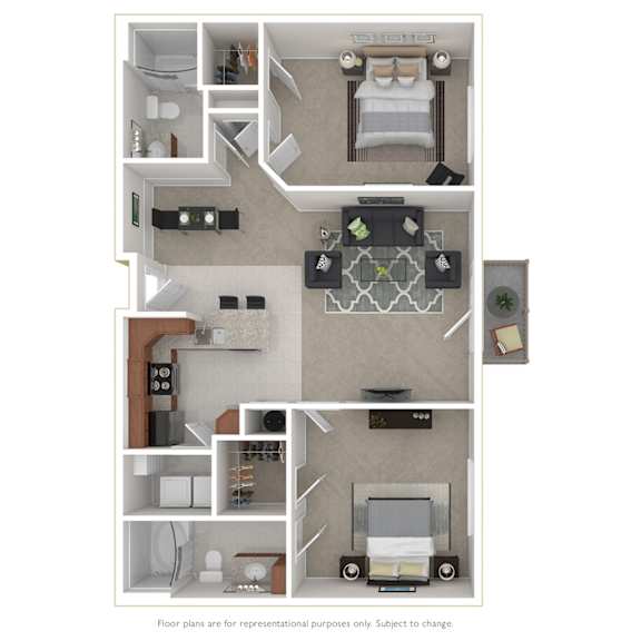 Thumbnail 1 of 2 2 bed 2 bath at The Lofts at Reynolds Village Apartments, Asheville