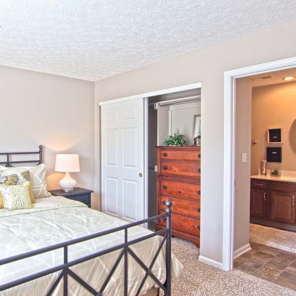 bedroom at asherton of dublin apartments for rent