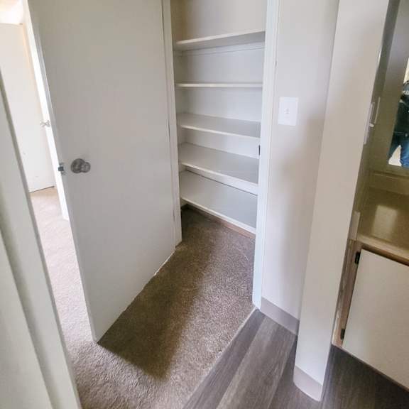 a walk in closet