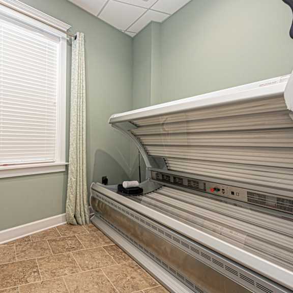 a washer and dryer closet in a laundry room
