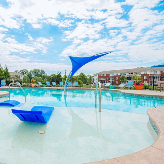 our resort style swimming pool is open to the community