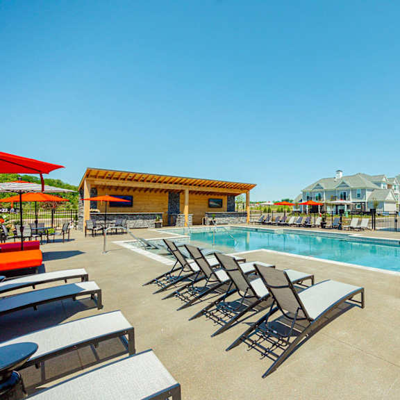 the swimming pool at the resort at glade springs
