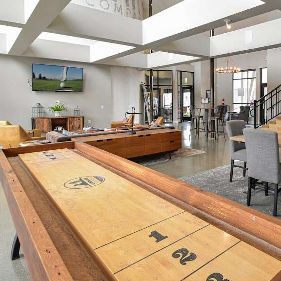 clubhouse at landmark lofts apartments in hilliard ohio