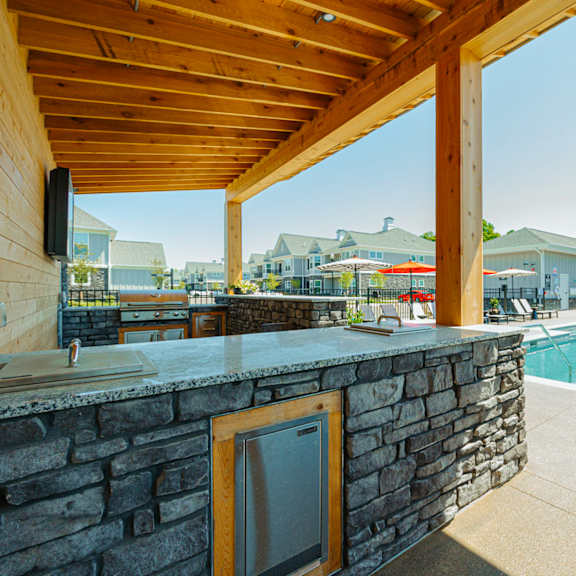 resort style pool and bar at the preserve at greatstone
