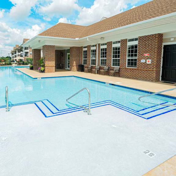 the swimming pool at our apartments for rent