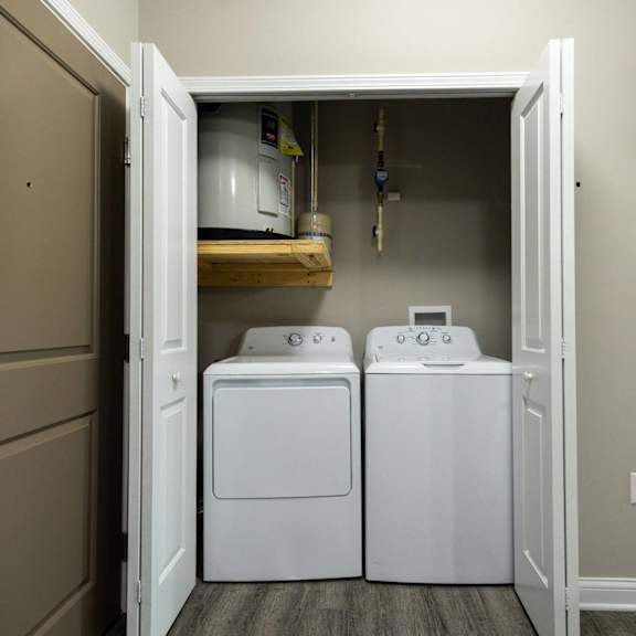 in-unit washer and dryer