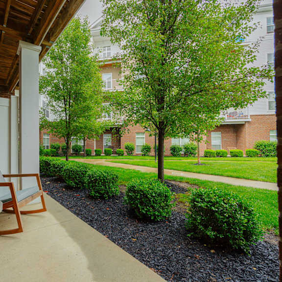 private patio
