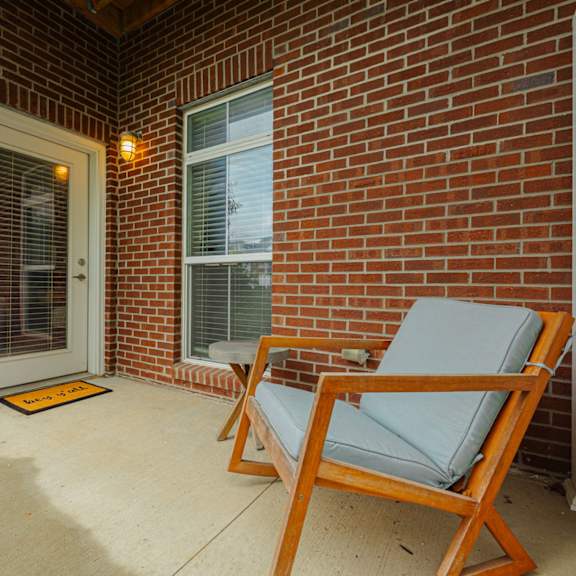 private patio