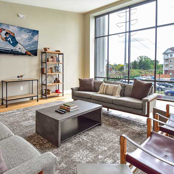 clubhouse at landmark lofts apartments in hilliard ohio