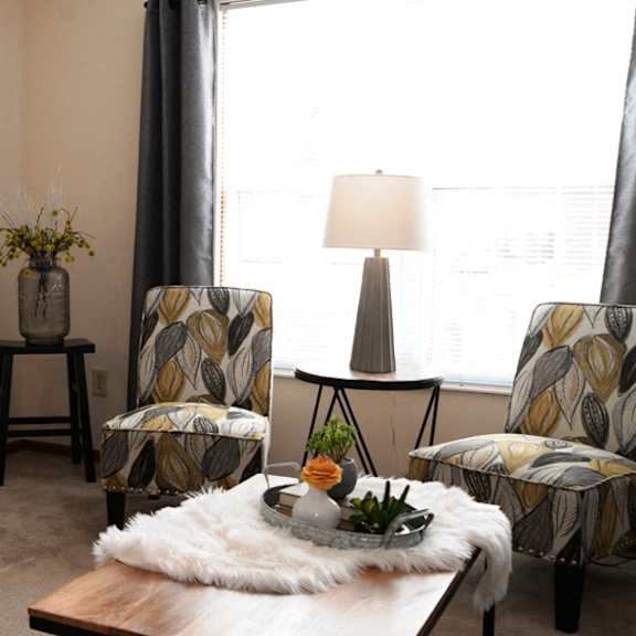 in-unit living room