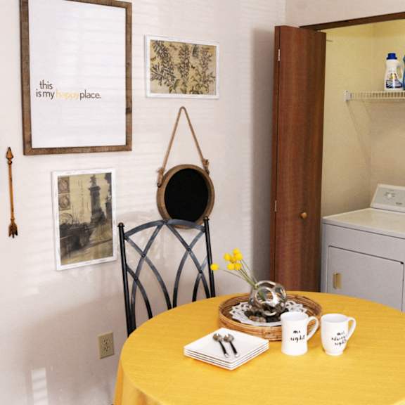 in-unit laundry