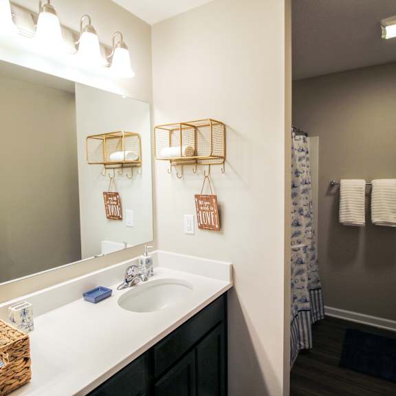 a bathroom with a sink and a toilet