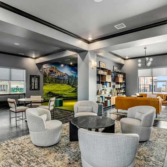 clubhouse at northstar flats apartments in sunbury, oh