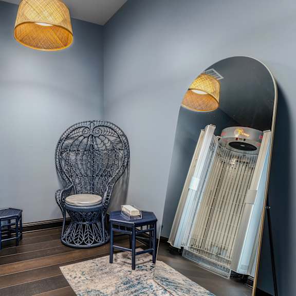 tanning bed at northstar flats apartments in sunbury, oh